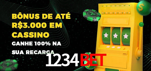 1234BET melhor bônus de depósito
